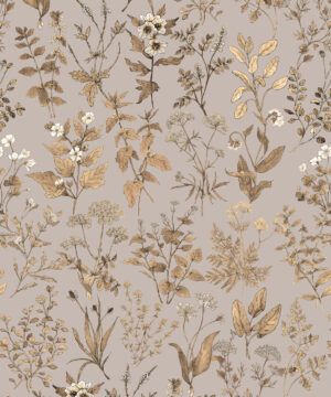 Herbarium Antique • Herbal & Floral Wallpaper • Milton & King UK