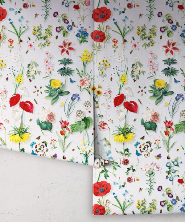 Jolie Wallpaper • Floral Wallpaper • Canvas • Roll