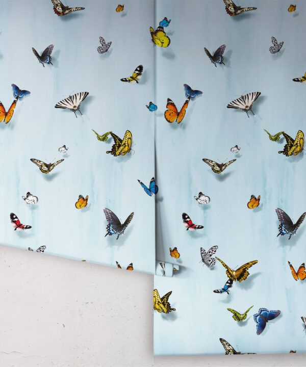 Papilio Wallpaper • Butterfly Wallpaper With Butterflies • Sky • Roll