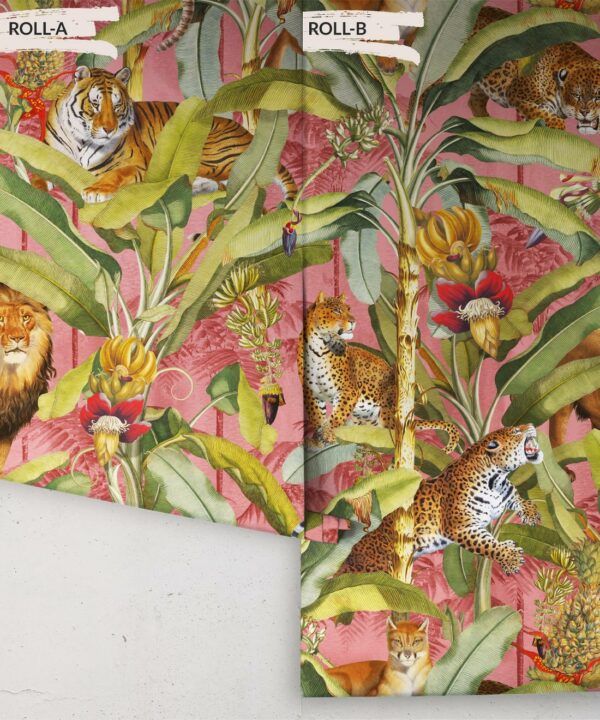 Felis Wallpaper • Animal Wallpaper with Lions, Tigers & Leopards • Candy • Roll