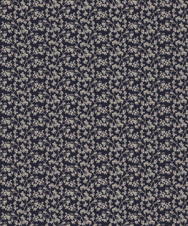Seed Scattering Wallpaper • Hackney & Co. • Navy • Swatch