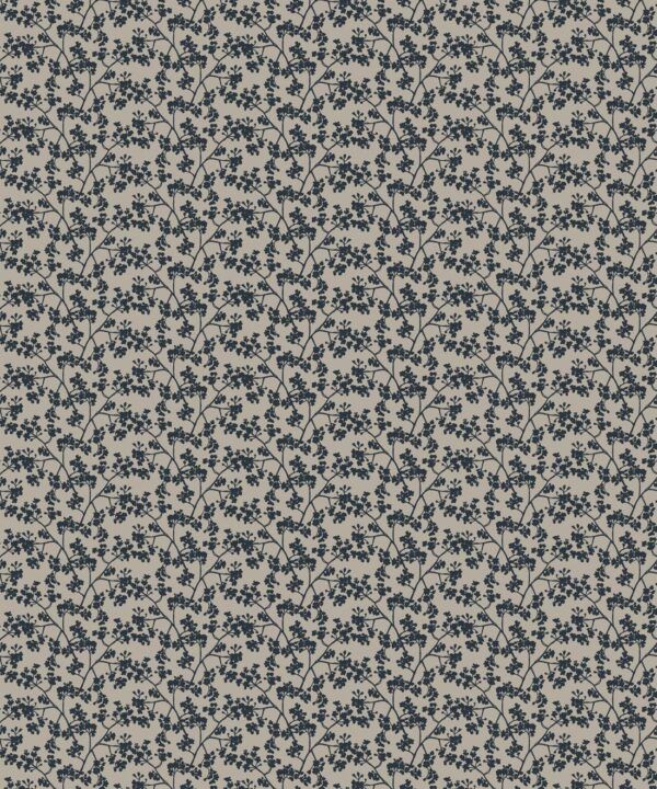 Seed Scattering Wallpaper • Hackney & Co. • Stone Navy • Swatch