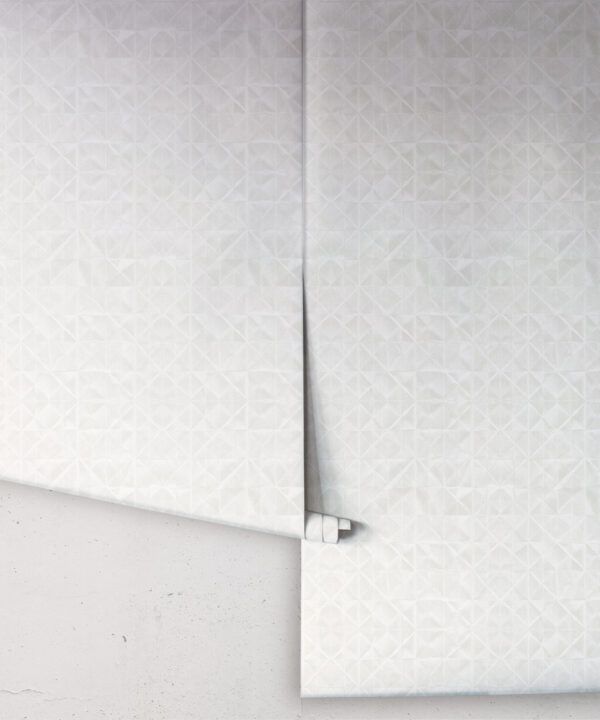 Fold Wallpaper • Shibori • White • Rolls