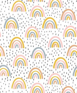 Rainbow Wallpaper • Colourful Kids Wallpaper • Milton & King UK