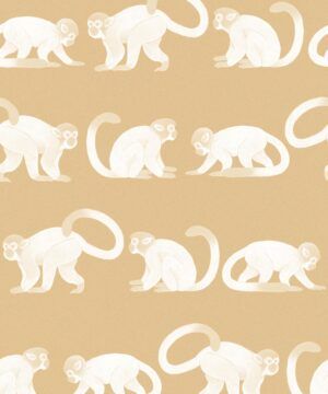 Squirrel Monkeys Wallpaper • Animal Wallpaper • Milton & King UK