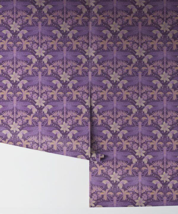 Starseed Wallpaper • Floral Wallpaper • Lavender • Rolls