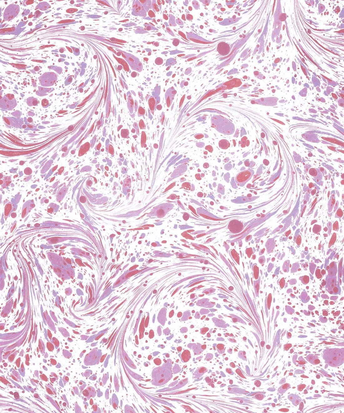 Marble Swirls Wallpaper • Pink • Insitu • Swatch