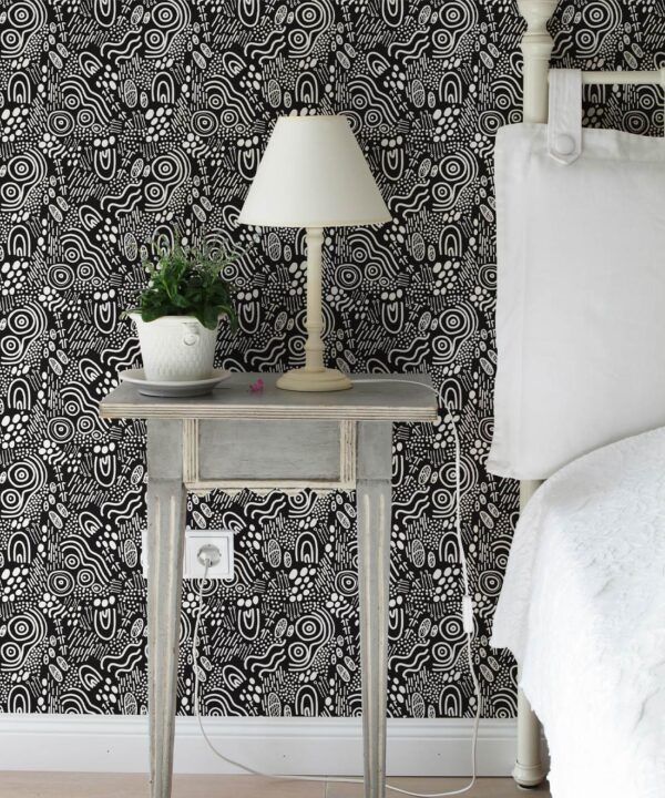 Landscapes Wallpaper • geometric • Black & White • Insitu