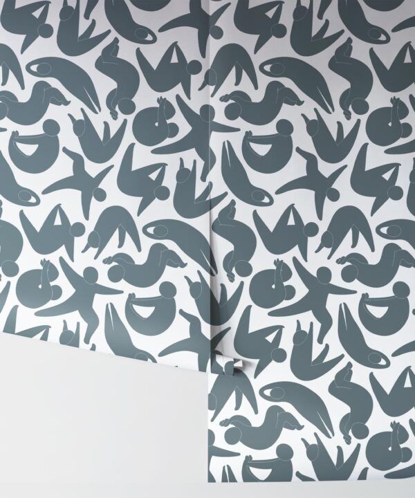 Down Face Dog Wallpaper • Soothing • Blue Steel • Rolls