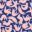 Down Face Dog Wallpaper • Soothing • Navy • Swatch