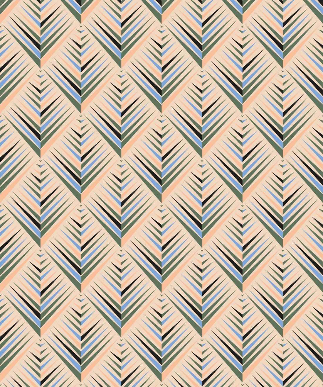 Nocturnal Wallpaper • geometric • Original • Swatch