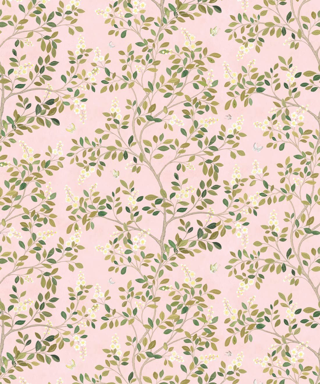 White Blossom Tree • Pink• Swatch