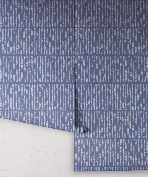 Cercles Wallpaper • Blue Navy • Rolls