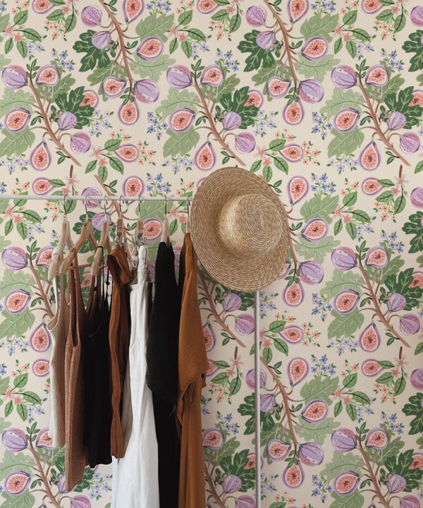 Figs Wallpaper • Linen • Insitu
