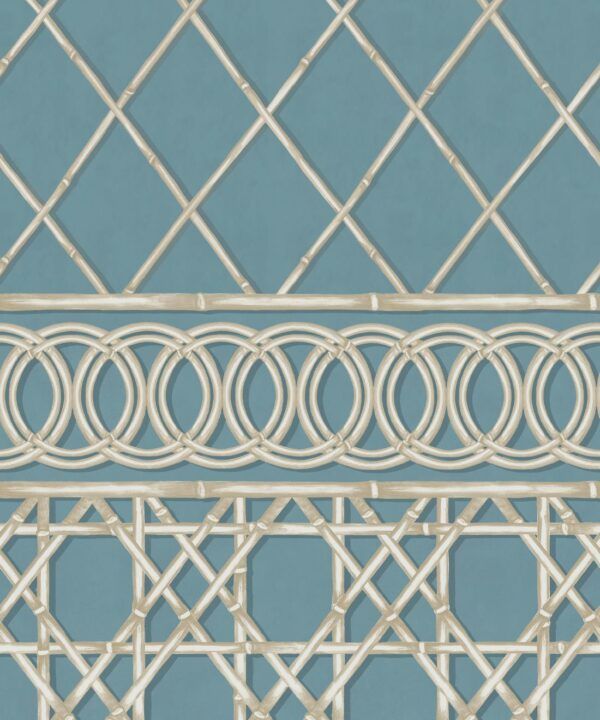 Colony Frieze Mural • Provence & Cane • Swatch