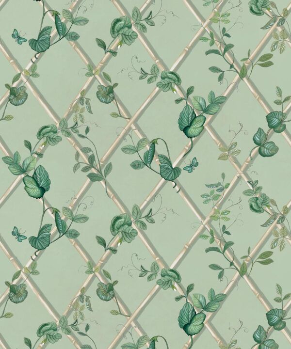 Petite Ivy Wallpaper • Sage & Cane • Swatch
