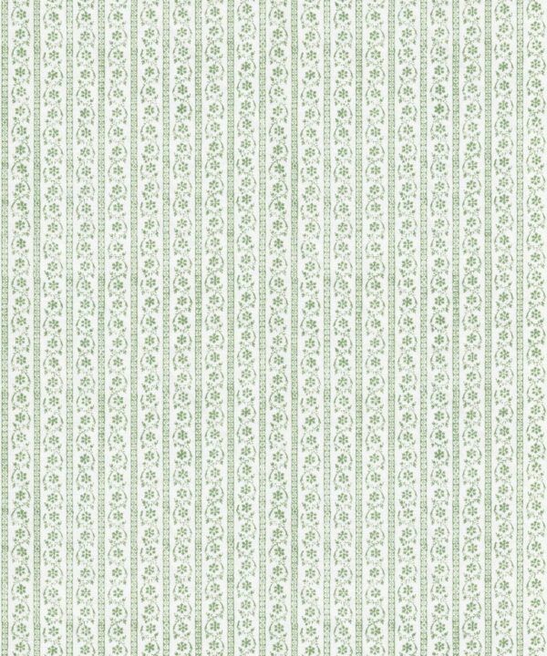 Daisy Chain Wallpaper • Mint Ivory • Swatch