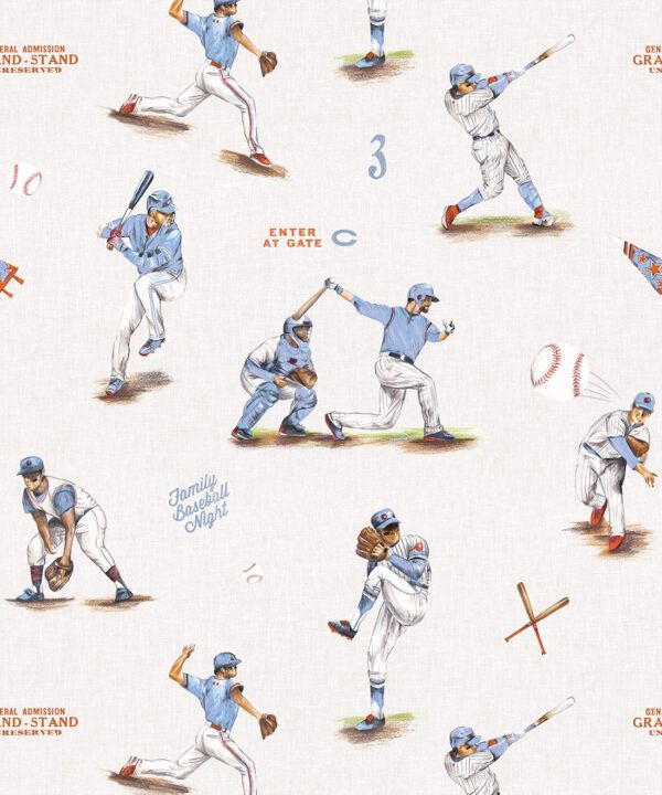 Baseball Wallpaper • Redbirds • Swatch