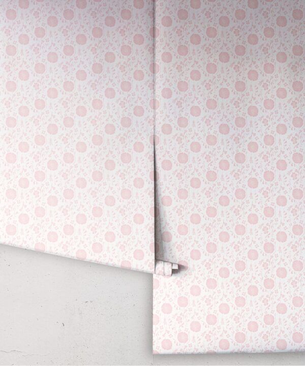 In The Bloom Collection - Wallpaper Republic - Meadow Dreams Wallpaper - Colorway: Pink - Rolls