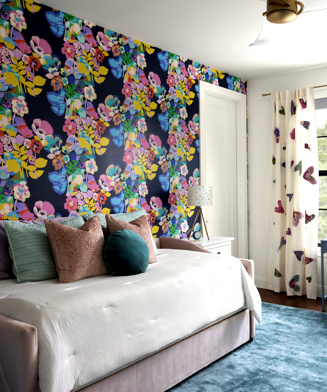 Plumeria Summer Wallpaper • Anne Barger Designs