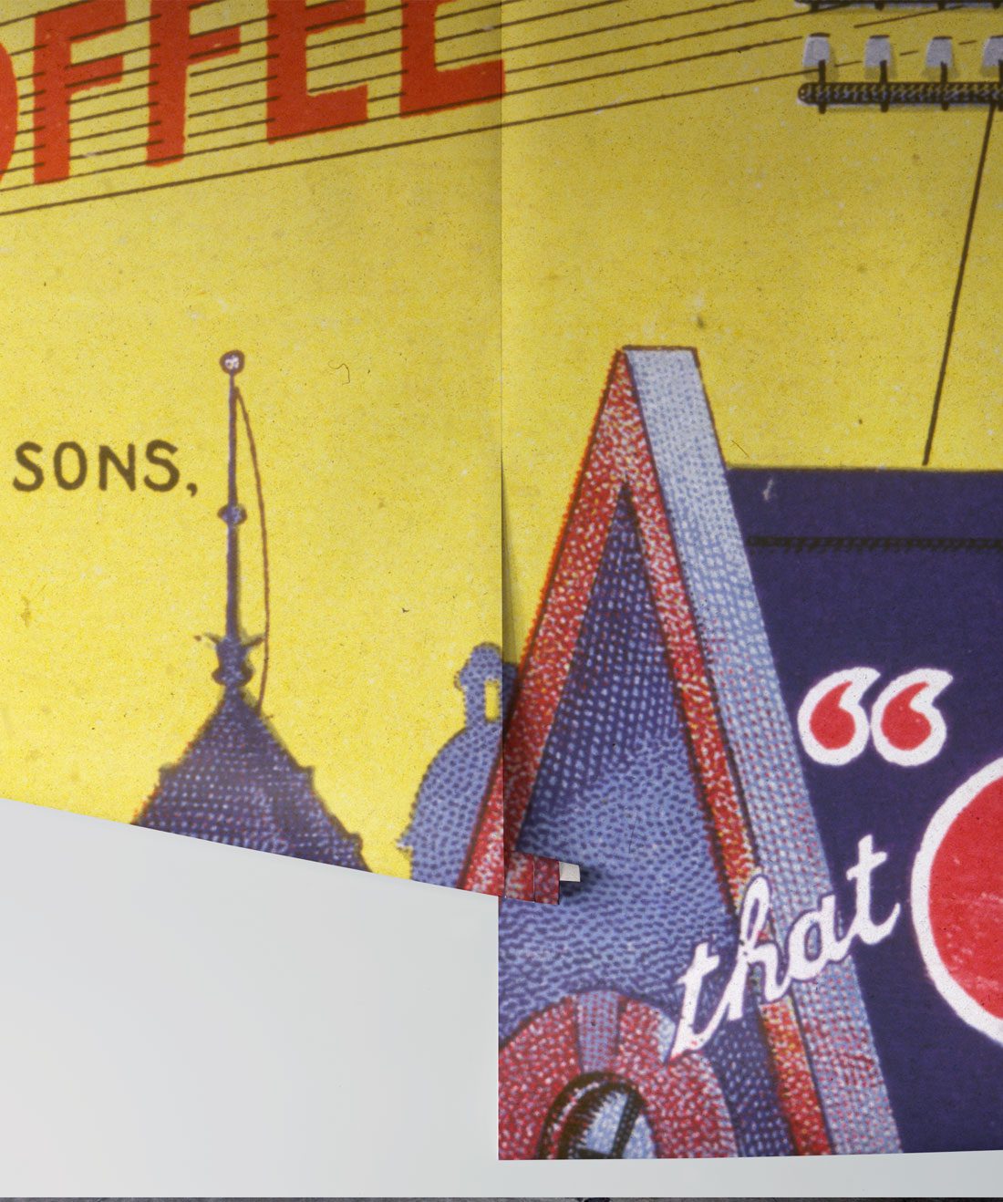 Camp Coffee is a Vintage Ad Mural