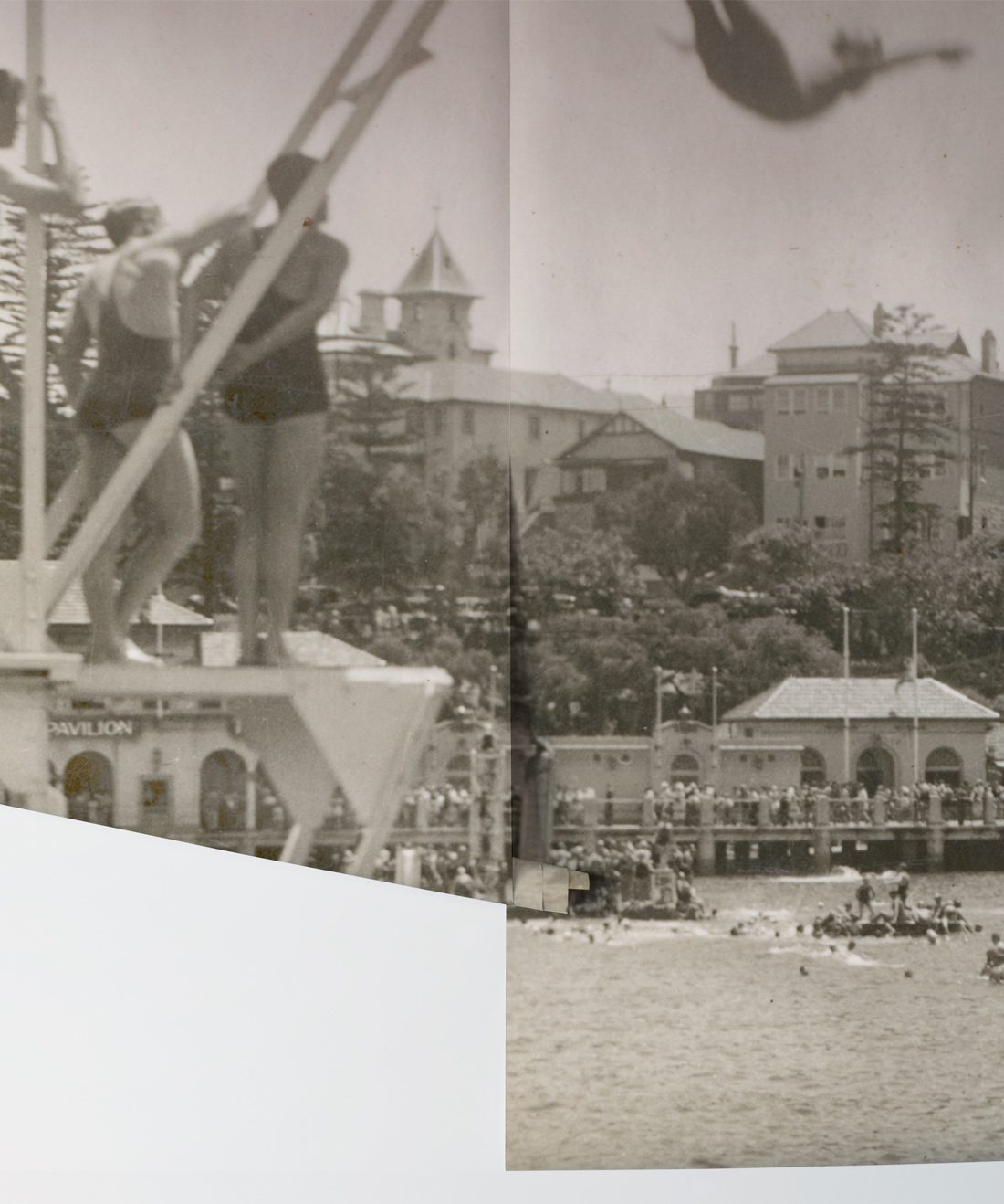 Manly High Dive is an Australian wall mural