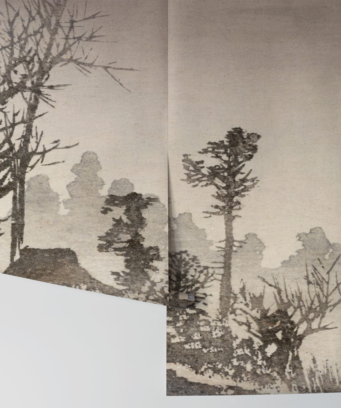 Mt Tsukuba Mist is a Japanese Wall Mural