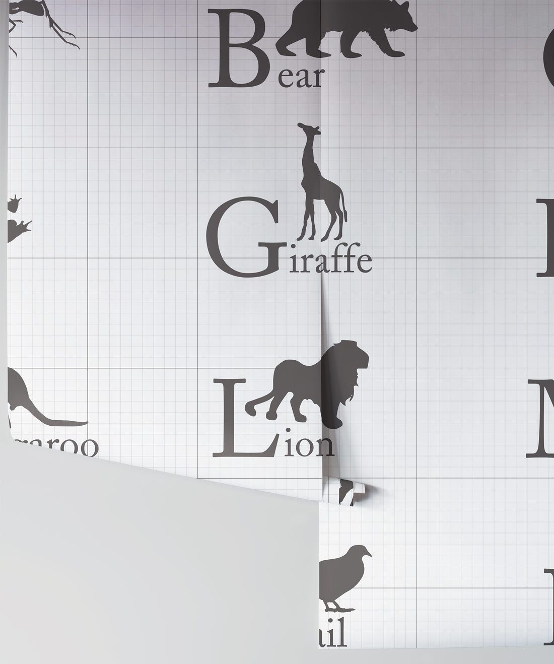 Animal Alphabet Wall Mural