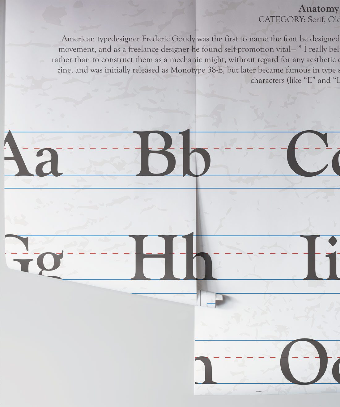 Vintage Alphabet Wall Mural