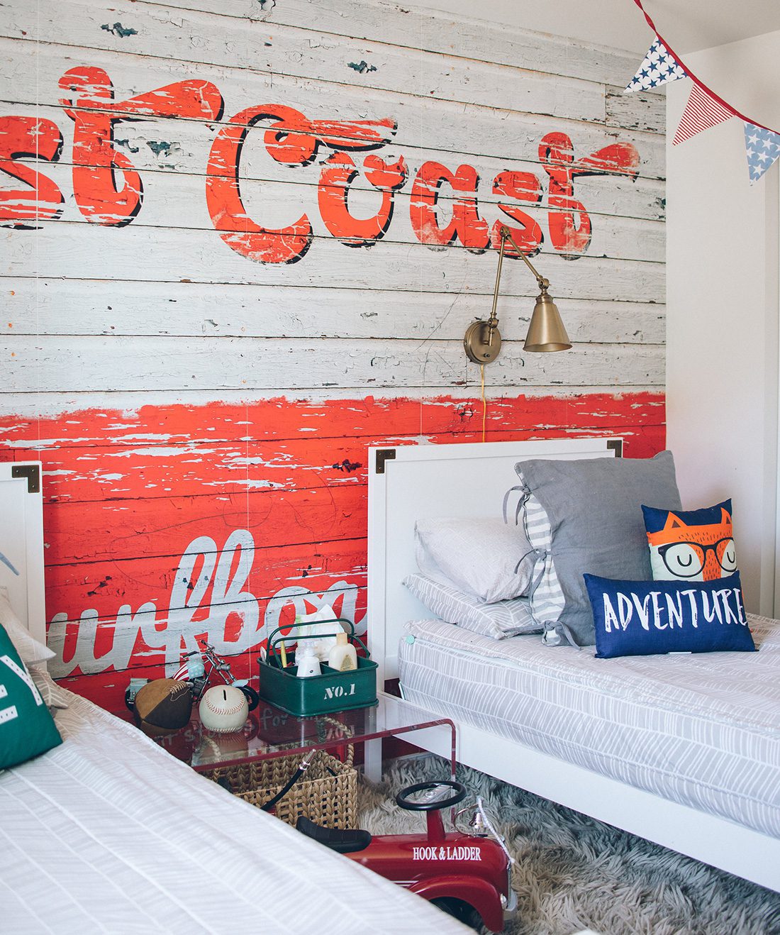 Surfboard Mural