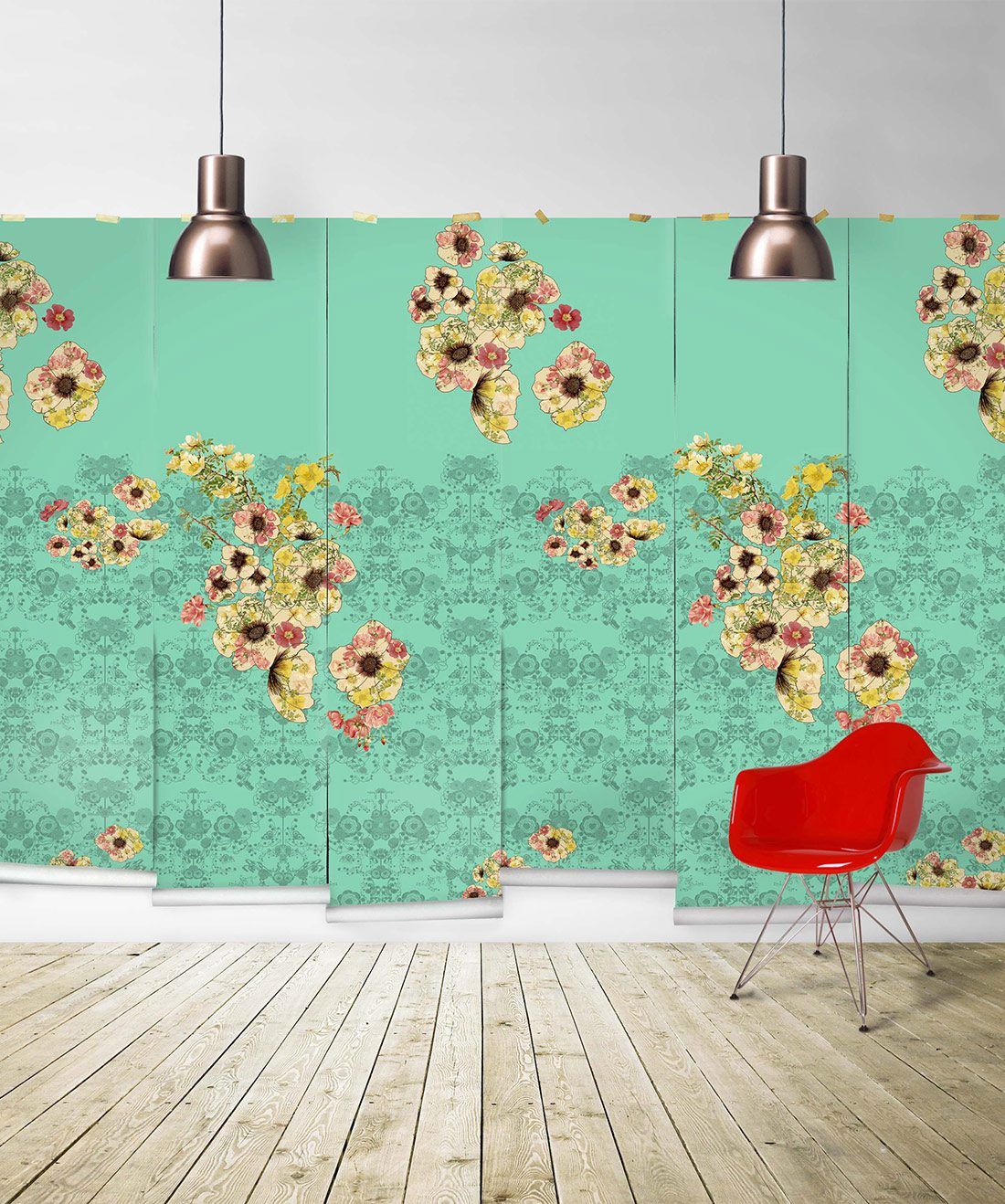 Gula is a Floral Wall Graphic