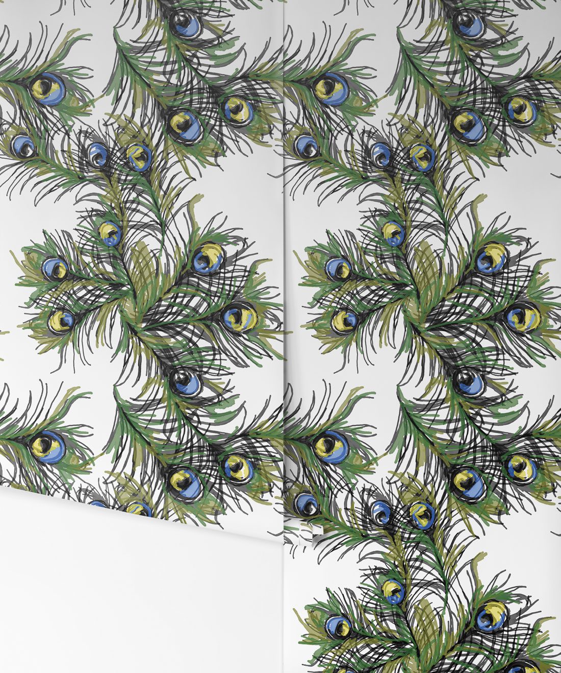 Ruffled Feathers Wallpaper