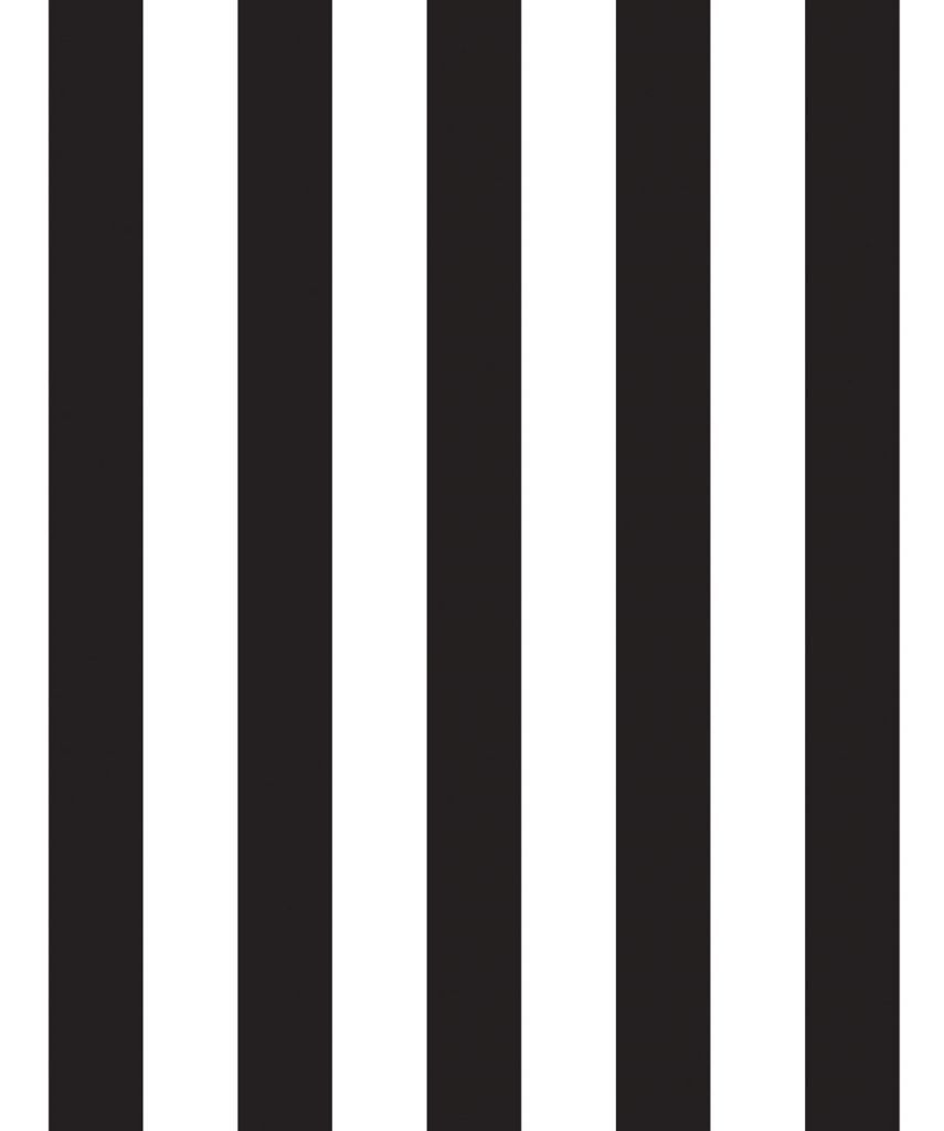 Black & White Stripe • Bold & Elegant Wallpaper • Milton & King