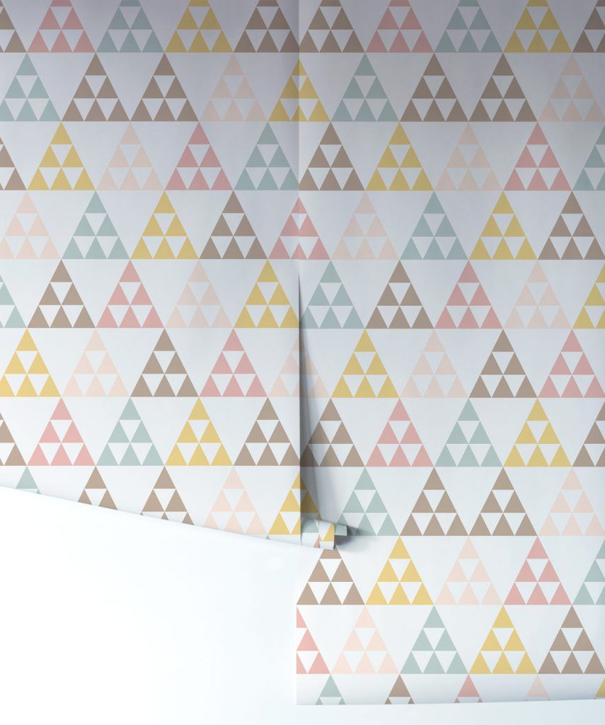 Pastelangles • Dreamy Geometric Wallpaper • Milton & King