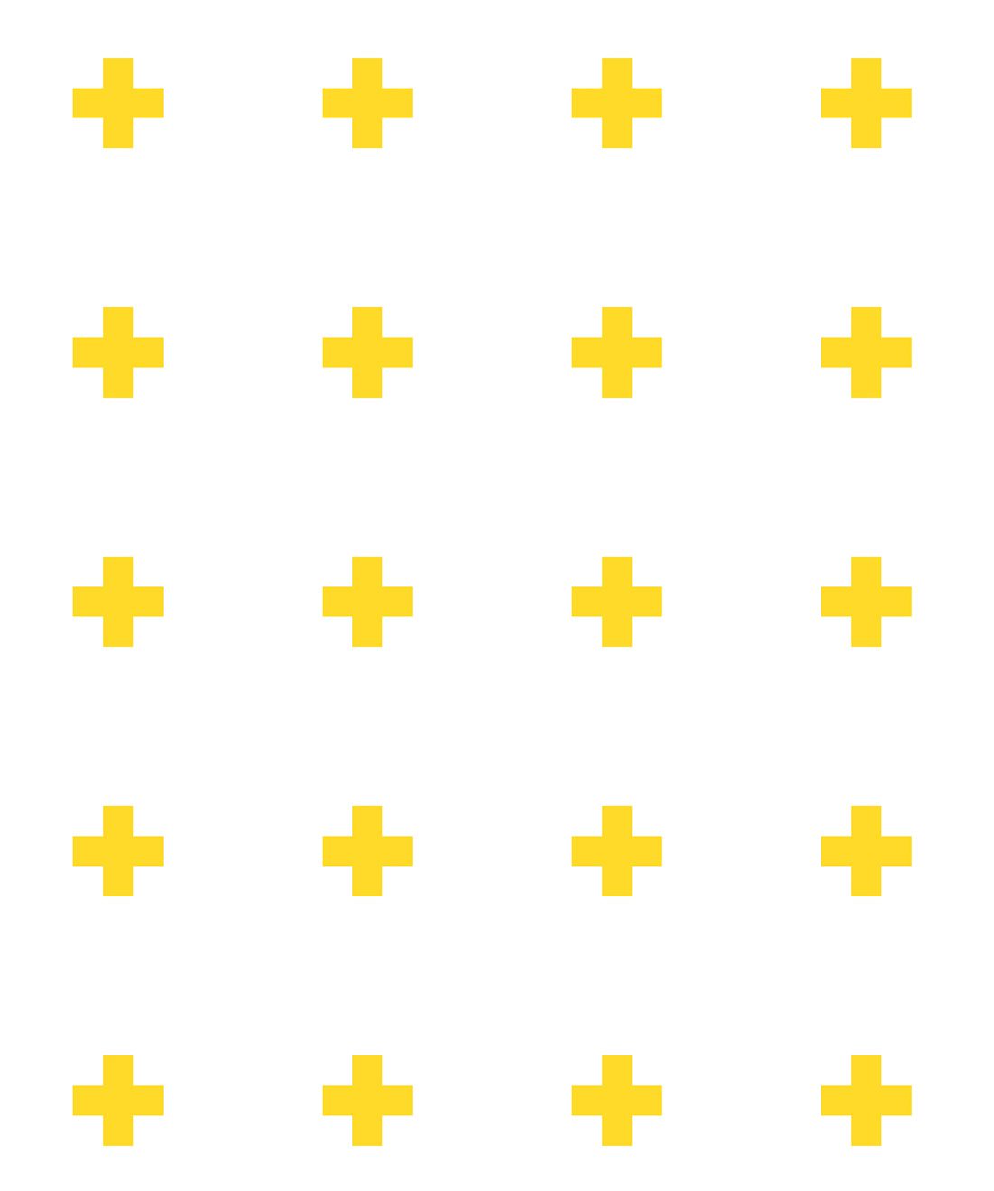 Plus Sign Yellow Wallpaper