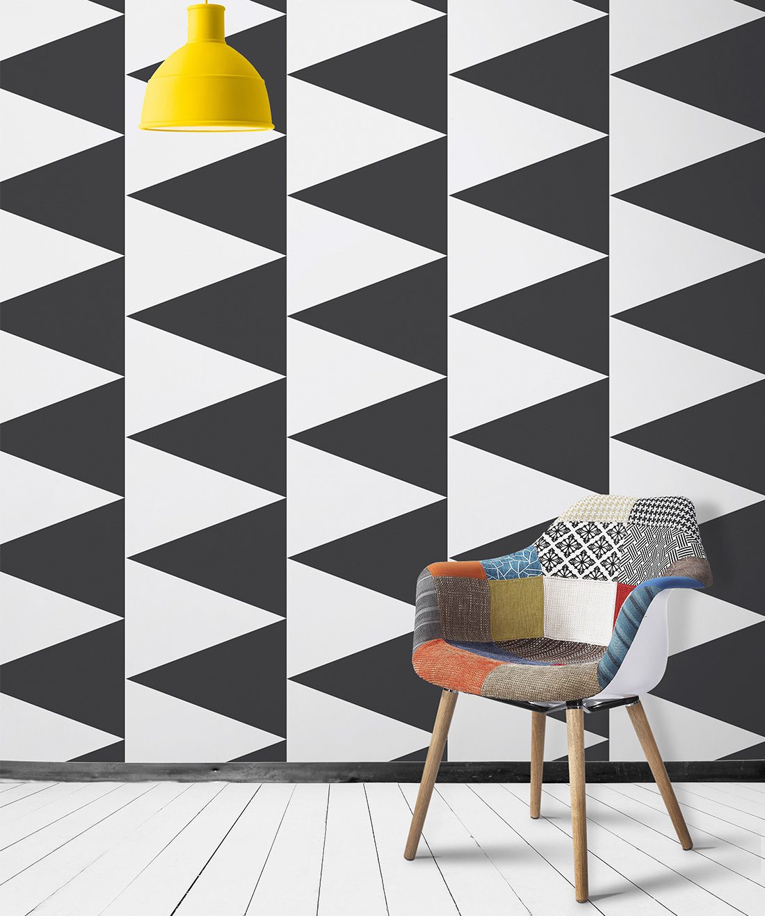 Terminal - Black is a bold triangle wallpaper
