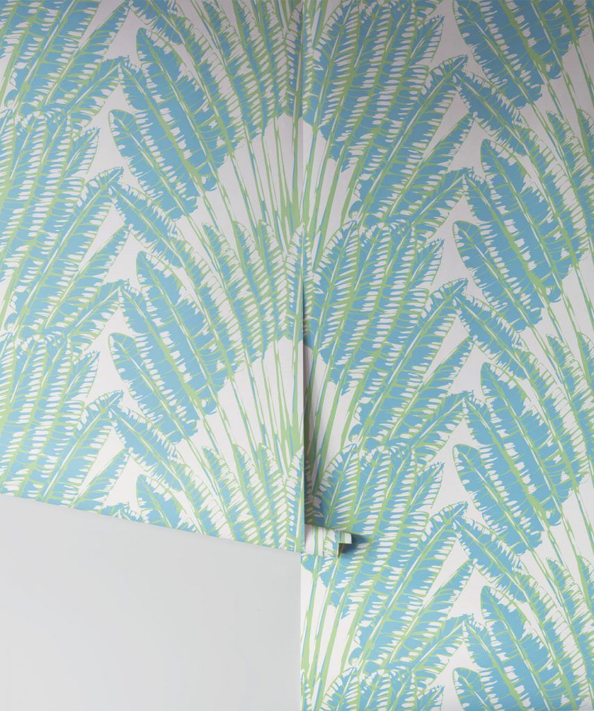 Feather Palm Wallpaper • BIG Bold Leaf • Milton & King