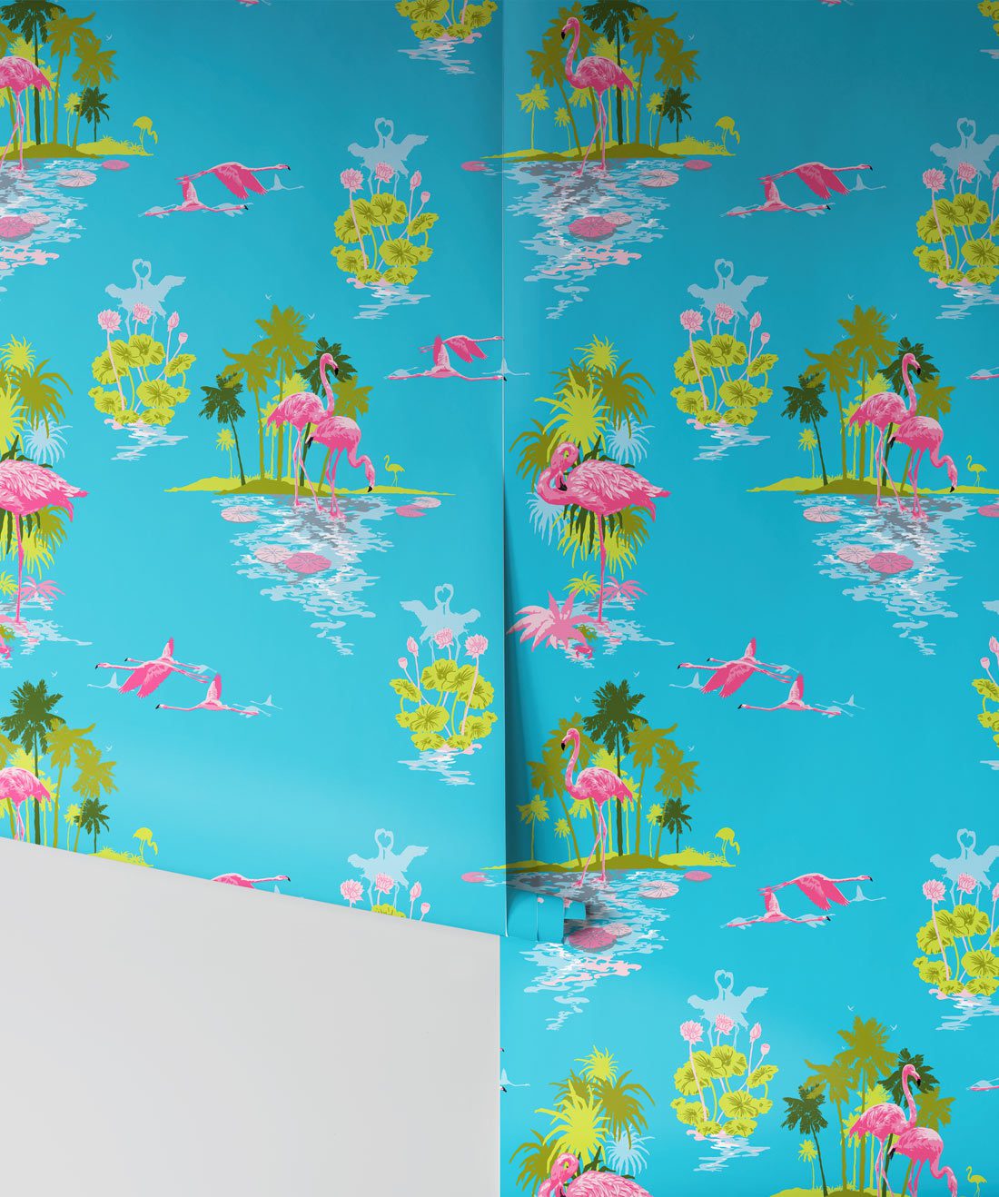 Flamingo Day Wallpaper