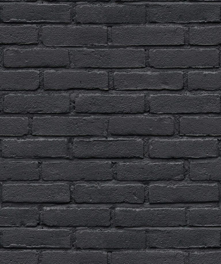 Amsterdam Bricks Wallpaper • Best Black Brick • Milton & King