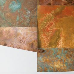 Bronze and copper is a metal wallpaper