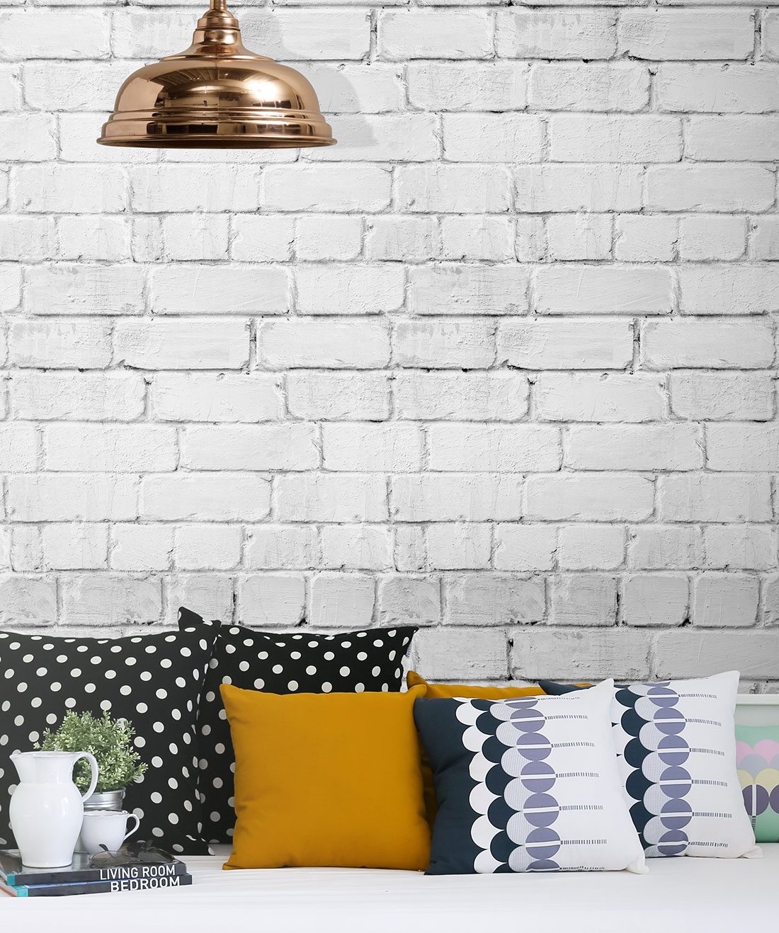 Clubhouse Bricks Wallpaper