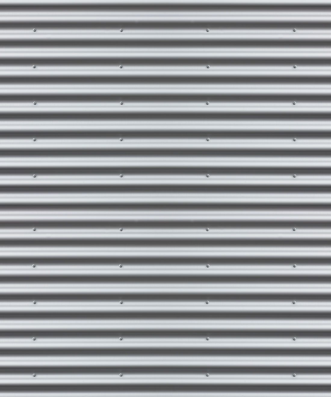 Corrugated Iron is a metal effect wallpaper
