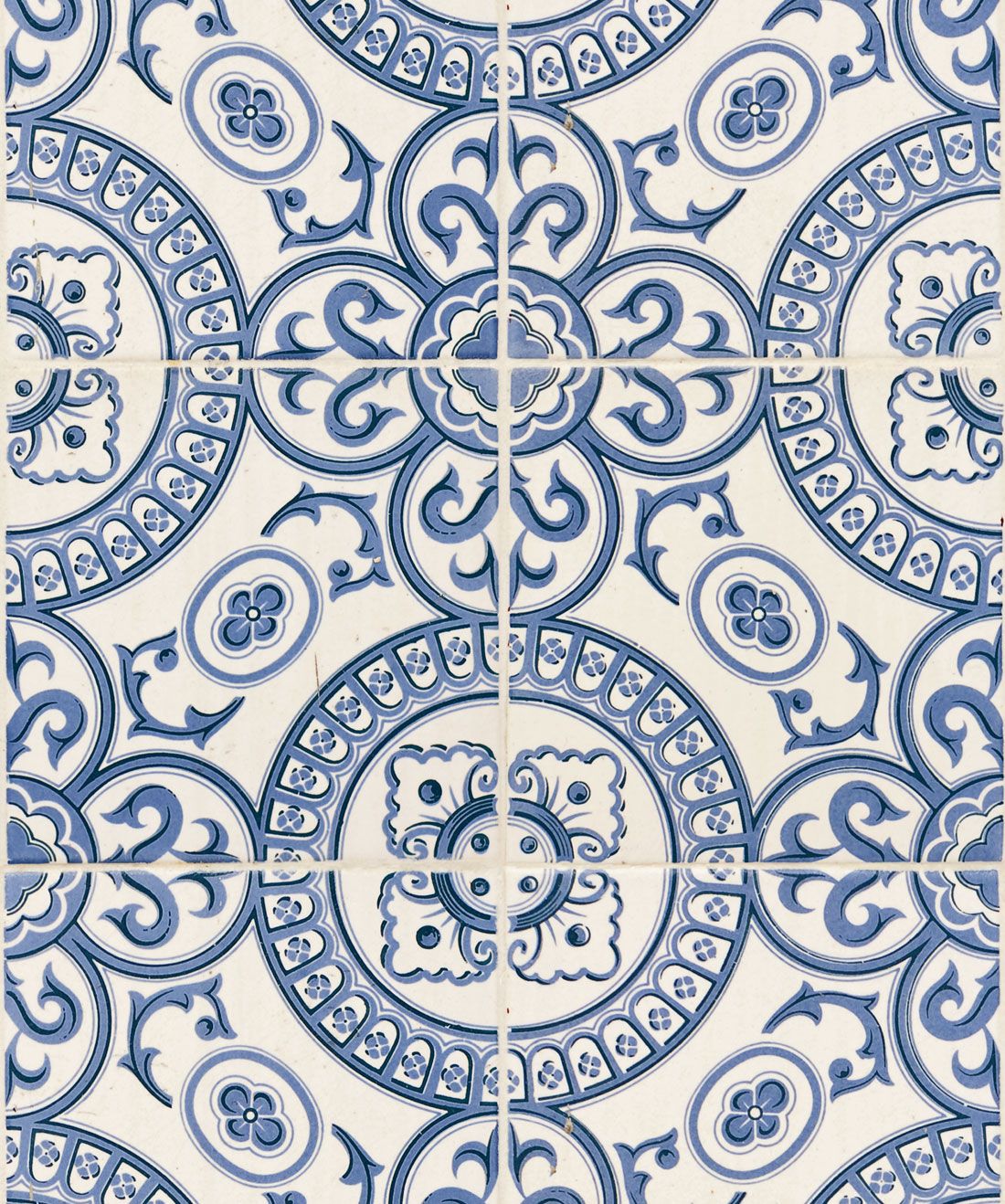 Heritage Tiles; Authentic Cement Tile Wallpaper • Milton & King