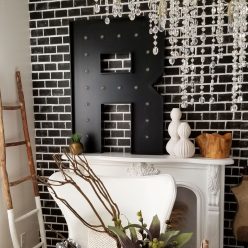 Lubeck Brick is an exposed brick wallpaper