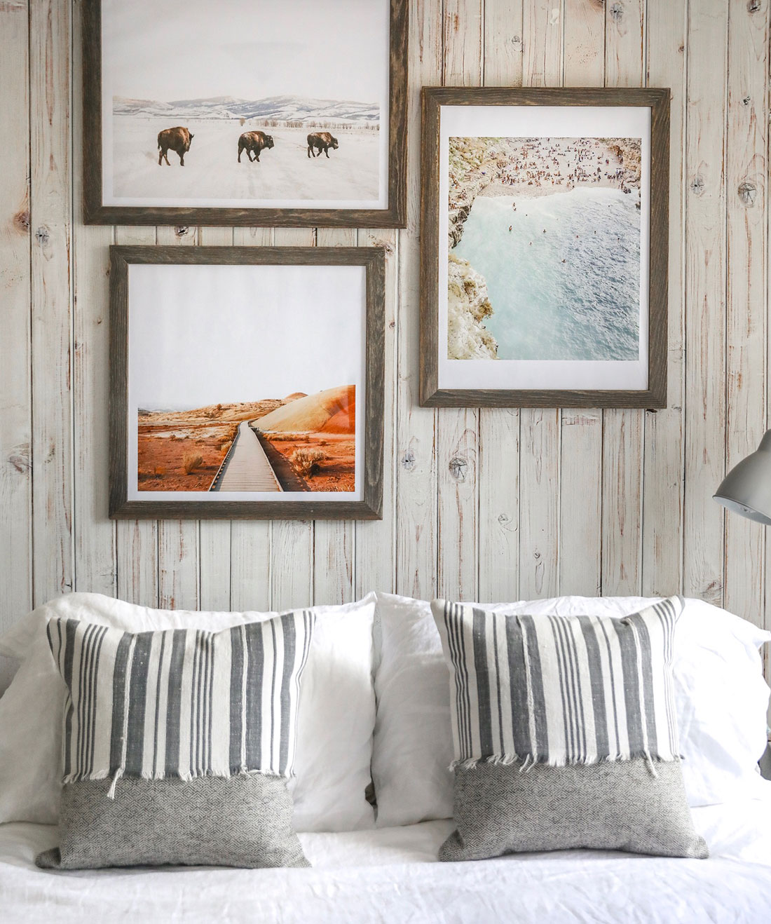 Newport is a white wood effect wallpaper