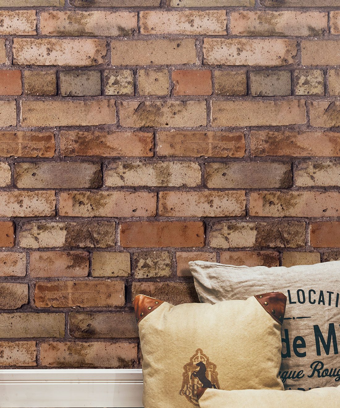 Old Brown Bricks Wallpaper