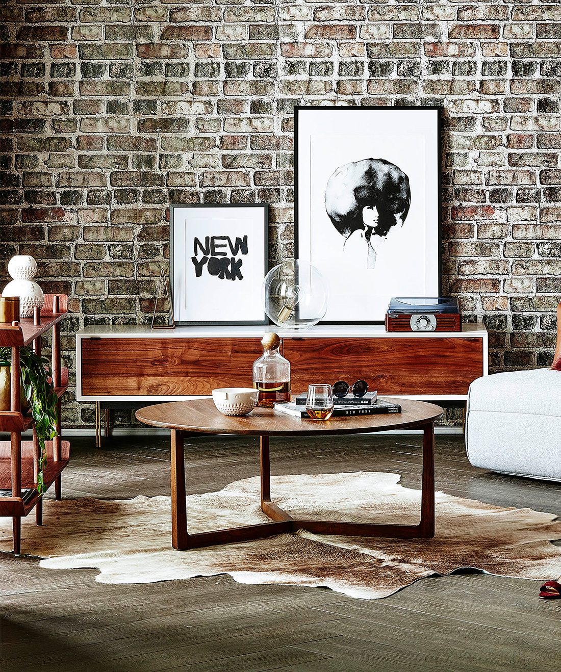 Vintage Bricks is a realistic brick wallpaper