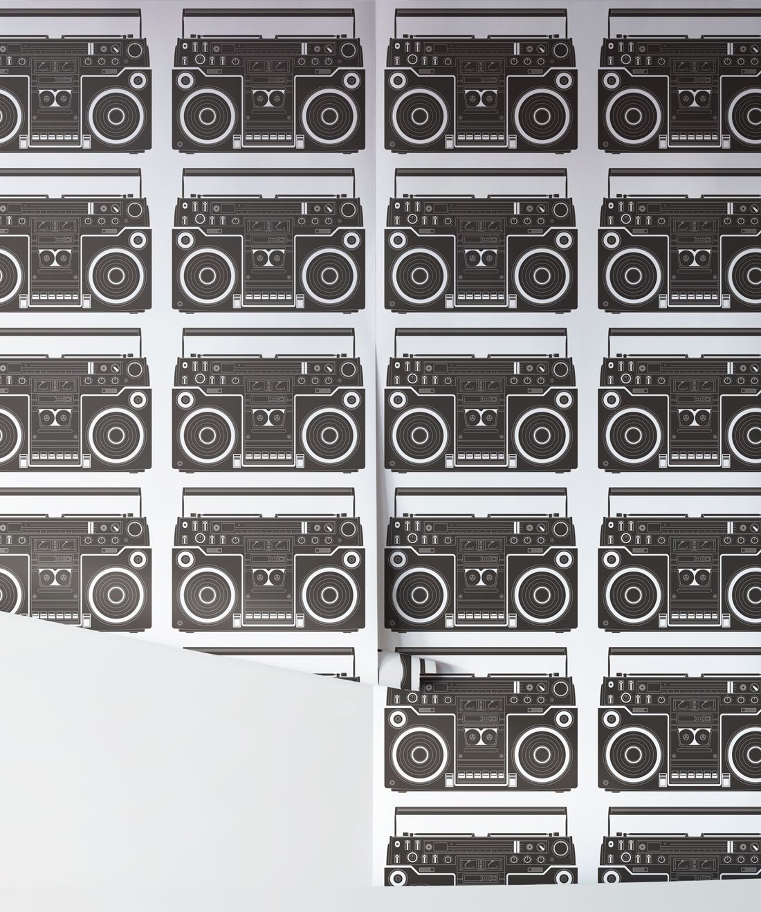 Boom Box Solid Wallpaper