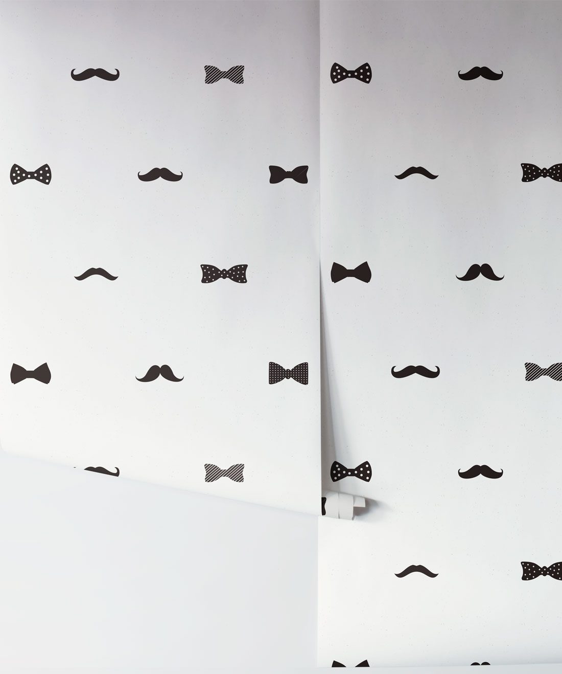 Bow- Ties and Mustaches is a hipster wallpaper