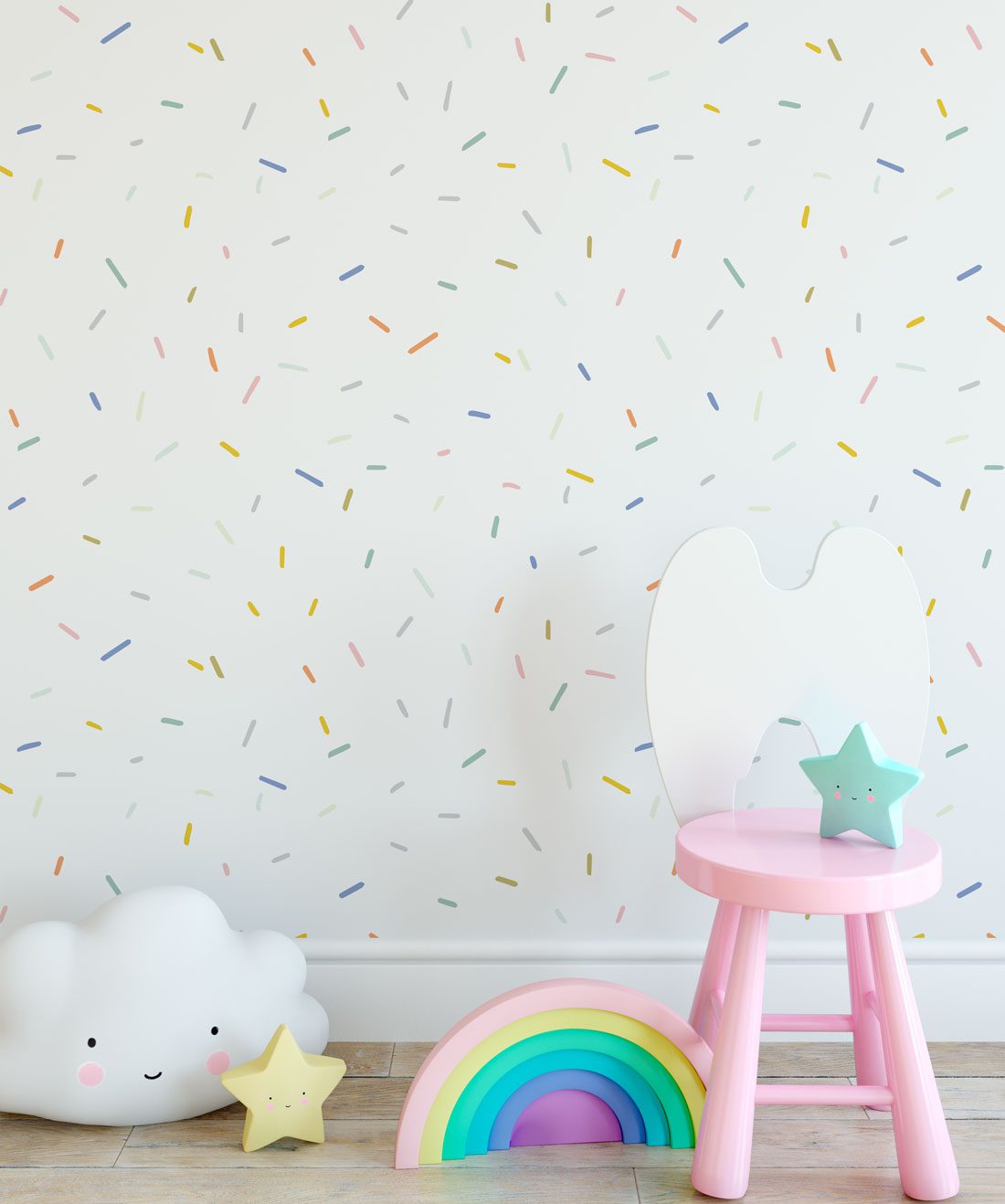 Confetti is a pastel color wallpaper